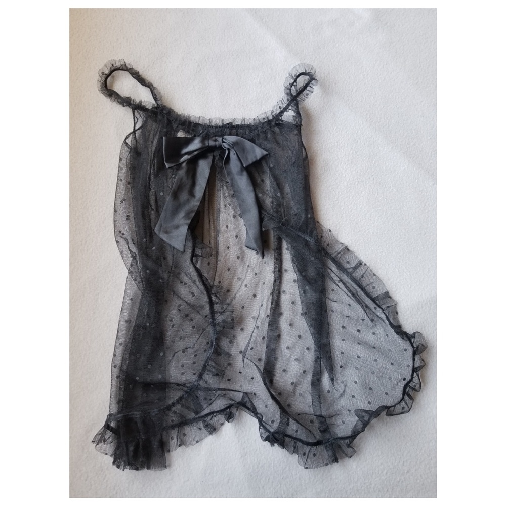 Victoria's Secret Point D'esprit Babydoll Lingerie